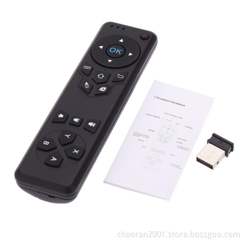 2.4G 6-axis Motion Sensing Air Mouse Universal Remote Control Smart LED HDTV TV Android TV Box Remote Control